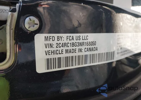 2022 Chrysler Pacifica Touring L from USA, damaged, VIN 2C4RC1BG3NR168050